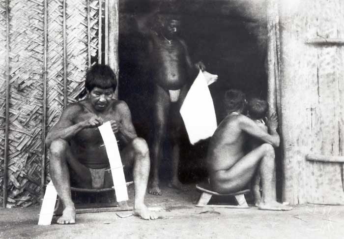 Índios Wanana. Foto: Curt Nimuendaju, década de 1930.