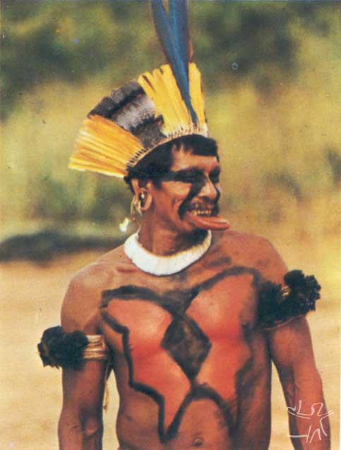 Petxi, um Wauja raptado pelos Suyá. Foto: Anthony Seeger, 1979.