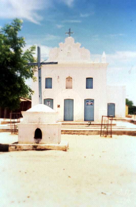 Igreja de Santo Antônio do Pambú (século XVII), centro da antiga missão. Foto: Ugo Maia, 2001.