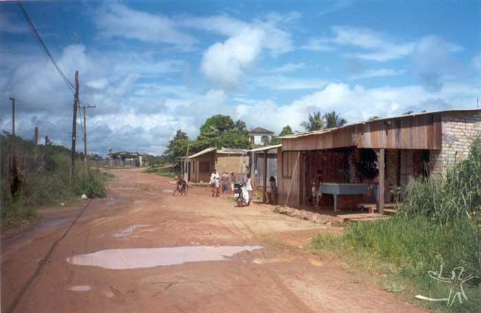 São Sebastião district in Altamira. Photo: Marlinda Melo Patrício, 1999.