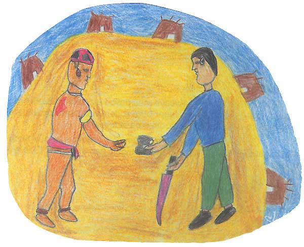 Desenho: Makaulaka Mehinaku