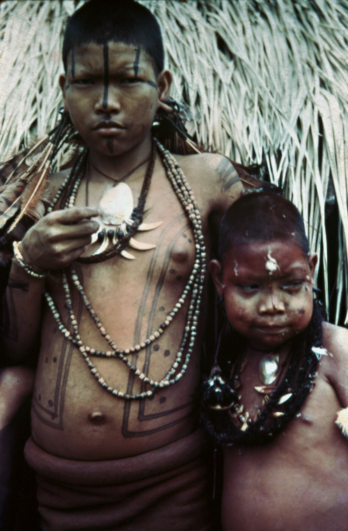 Índios Umutina, Alto Paraguai, Mato Grosso. Foto: Harald Schultz, 1943/44/45
