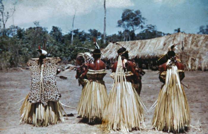 Ritual Umutina, Alto Paraguai, Mato Grosso. Foto: Harald Schultz, 1943/44/45
