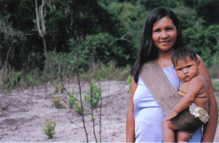 Aldeia Ricardo Franco, Terra Indígena Rio Guaporé. Foto: Nicole Soares Pinto, 2008