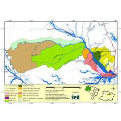 Mapa Mosaico Baixo Rio Negro  / IPE