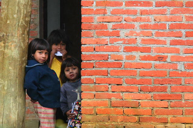 Índios da tribo Tenondé Porã