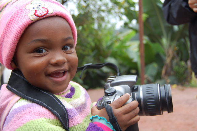 Alegria de fotograr e ser fotografada