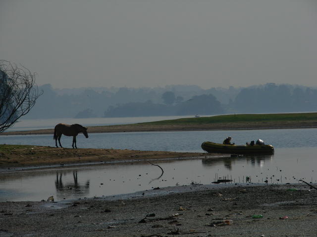 Entardecer na Guarapiranga