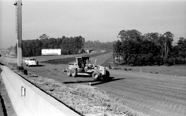 Construção do Rodoanel.